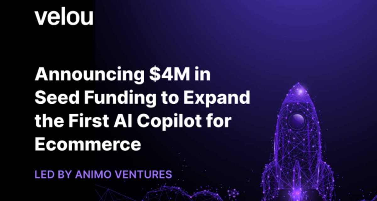 Velou Secures $4M Seed Funding to Advance AI-Powered Ecommerce Solutions